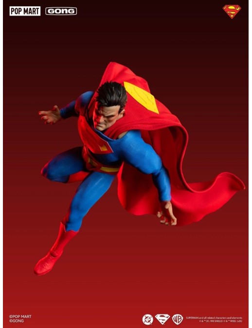 POP Mart X Gong Studio Batman Hush Superman 1/12 Scale Action Figure