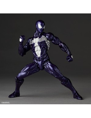Kaiyodo Amazing Yamaguchi Revoltech Symbiote Spider-Man Purple Version
