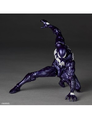 Kaiyodo Amazing Yamaguchi Revoltech Symbiote Spider-Man Purple Version