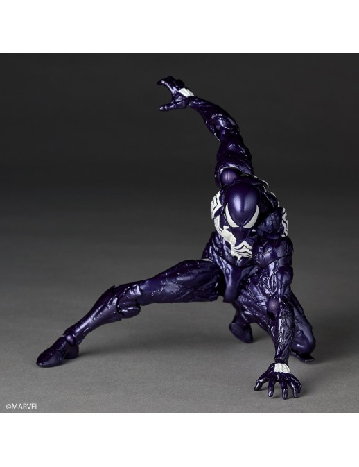 Kaiyodo Amazing Yamaguchi Revoltech Symbiote Spider-Man Purple Version