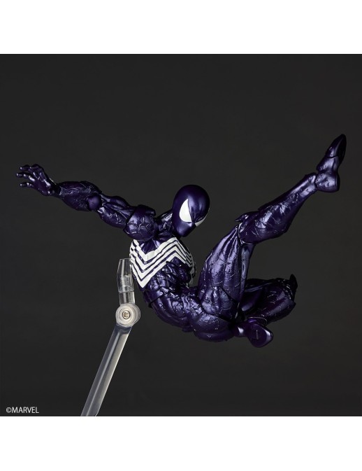 Kaiyodo Amazing Yamaguchi Revoltech Symbiote Spider-Man Purple Version