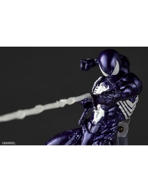 Kaiyodo Amazing Yamaguchi Revoltech Symbiote Spider-Man Purple Version