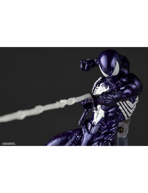 Kaiyodo Amazing Yamaguchi Revoltech Symbiote Spider-Man Purple Version