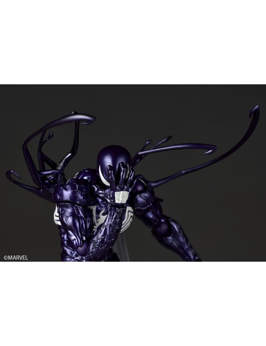Kaiyodo Amazing Yamaguchi Revoltech Symbiote Spider-Man Purple Version