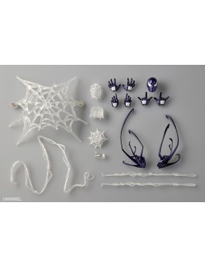 Kaiyodo Amazing Yamaguchi Revoltech Symbiote Spider-Man Purple Version