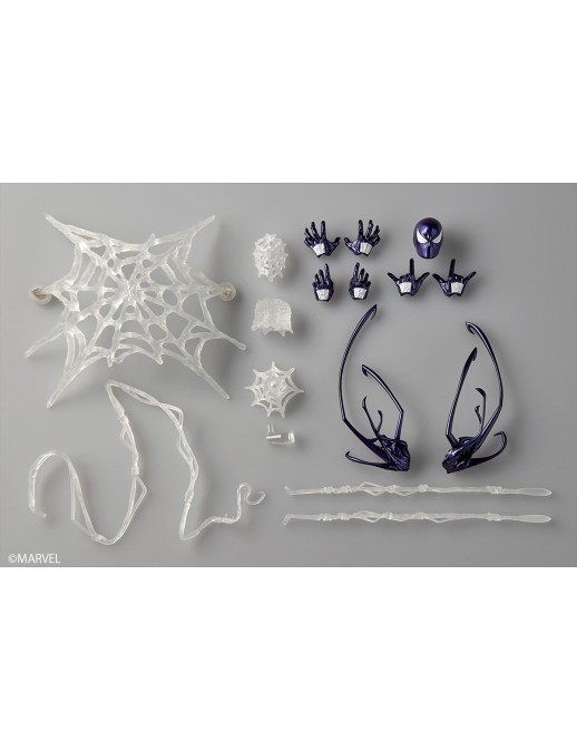 Kaiyodo Amazing Yamaguchi Revoltech Symbiote Spider-Man Purple Version