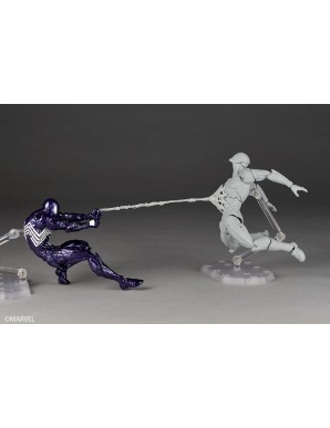 Kaiyodo Amazing Yamaguchi Revoltech Symbiote Spider-Man Purple Version
