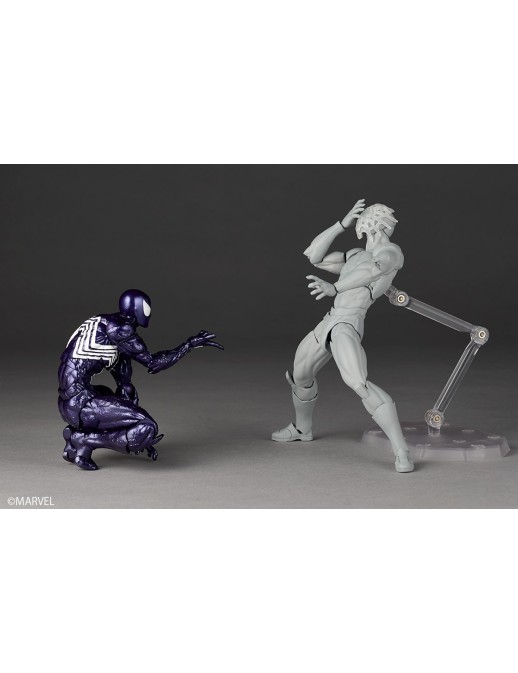 Kaiyodo Amazing Yamaguchi Revoltech Symbiote Spider-Man Purple Version