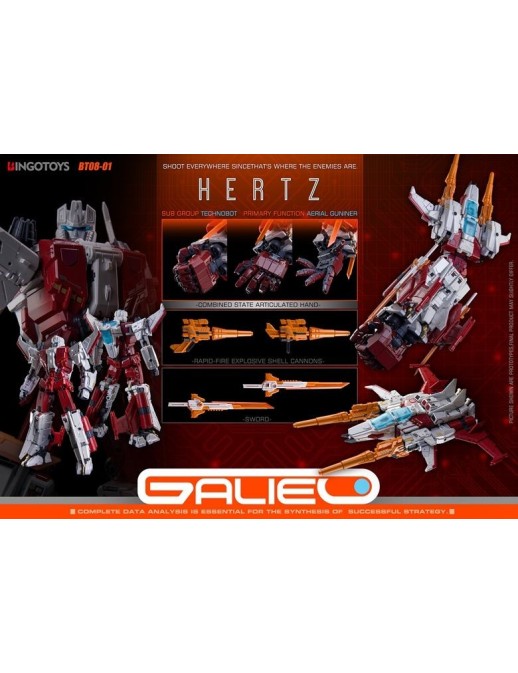 Bingo Toys BT08-01 Galileo Combiner Hertz