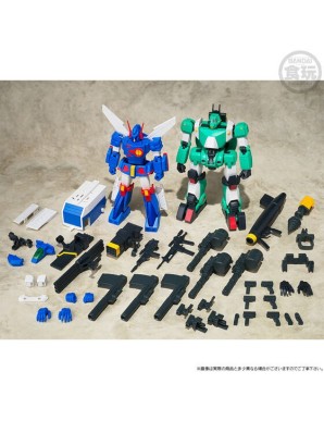 P-Bandai Shokugan Modeling Project Combat Mecha Xabungle & Walker Galliar