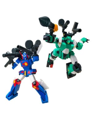 P-Bandai Shokugan Modeling Project Combat Mecha Xabungle & Walker Galliar