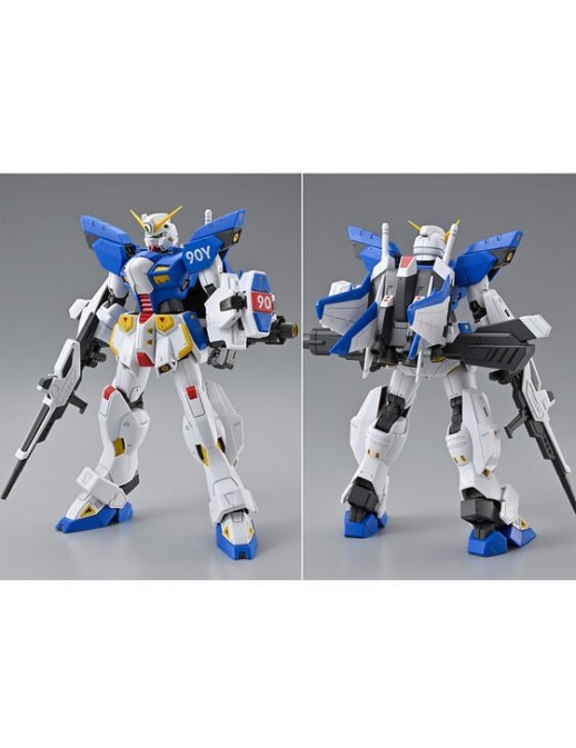 P-Bandai Master Grade MG 1/100 Mobile Suit Gundam F90IIIY Cluster Gundam