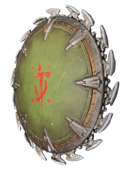 Dark Horse Doom: The Dark Ages Shield Saw Wall Mount