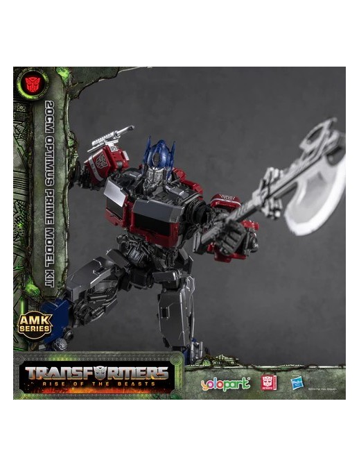 Yolopark AMK Series Model Kit Transformers Rise of the Beasts Upgrade Weapons for Optimus Prime
