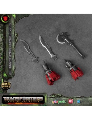 Yolopark AMK Series Model Kit Transformers Rise of the Beasts Upgrade Weapons for Optimus Prime