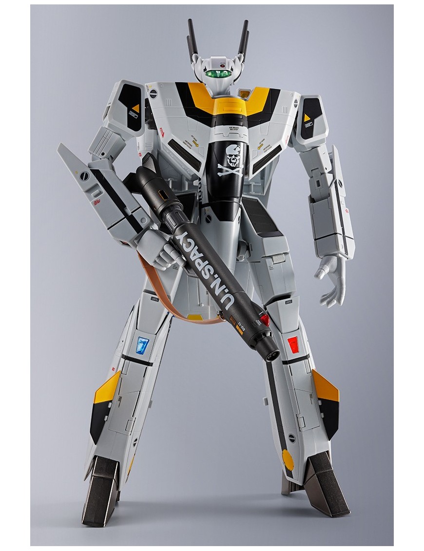 Bandai DX Chogokin Super Dimensional Fortress Macross VF-1S Valkyrie Roy Fokker Revival Version