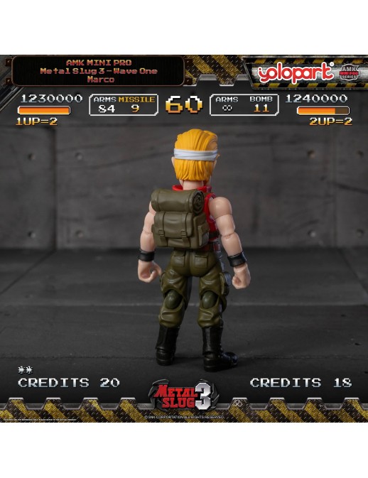 Yolopark AMK Mini Pro Series Model Kit Metal Slug 3 Wave 1