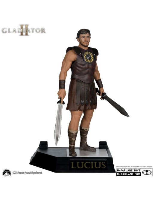 Mc Farlane Toys Gladiator 2 Movie Maniacs Lucius Limited Edition