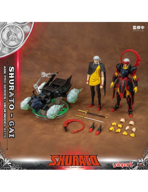 Yolopark AMK PRO Series Model Kit Legend of Heavenly Sphere Shurato Yasha-Oh Gai