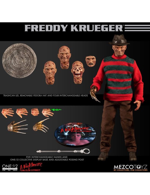 Mezco Toys The One 12 Collective A Nightmare on Elm Street Freddy Krueger