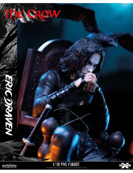Infinite Statue & Collectibles Icon X The Crow Eric Draven Statue 1/10 Scale