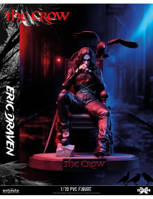 Infinite Statue & Collectibles Icon X The Crow Eric Draven Statue 1/10 Scale