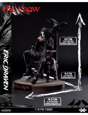 Infinite Statue & Collectibles Icon X The Crow Eric Draven Statue 1/10 Scale