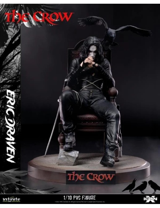 Infinite Statue & Collectibles Icon X The Crow Eric Draven Statue 1/10 Scale