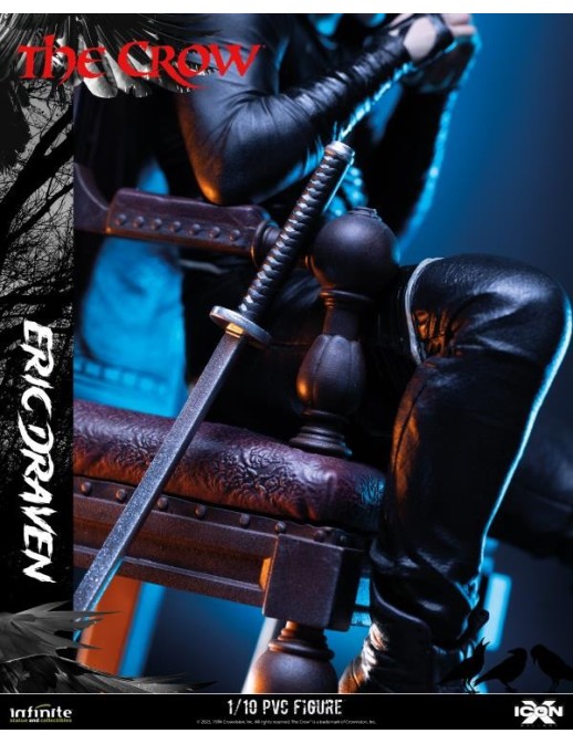 Infinite Statue & Collectibles Icon X The Crow Eric Draven Statue 1/10 Scale