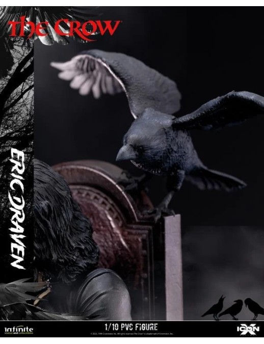 Infinite Statue & Collectibles Icon X The Crow Eric Draven Statue 1/10 Scale