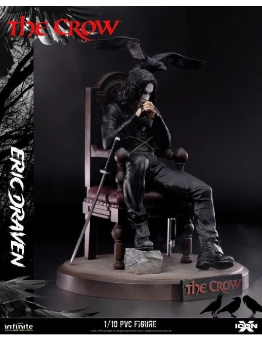 Infinite Statue & Collectibles Icon X The Crow Eric Draven Statue 1/10 Scale