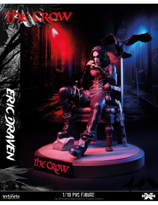 Infinite Statue & Collectibles Icon X The Crow Eric Draven Statue 1/10 Scale