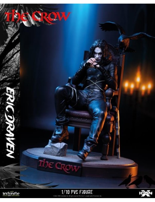 Infinite Statue & Collectibles Icon X The Crow Eric Draven Statue 1/10 Scale