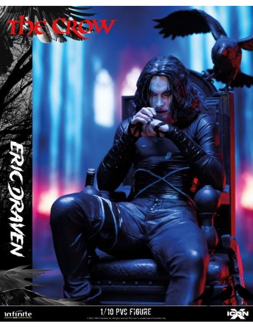 Infinite Statue & Collectibles Icon X The Crow Eric Draven Statue 1/10 Scale