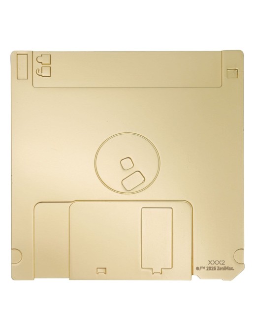 Fanattik Doom Floppy Disk Limited Edition Gold Edition