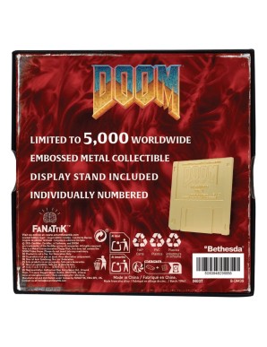 Fanattik Doom Floppy Disk Limited Edition Gold Edition