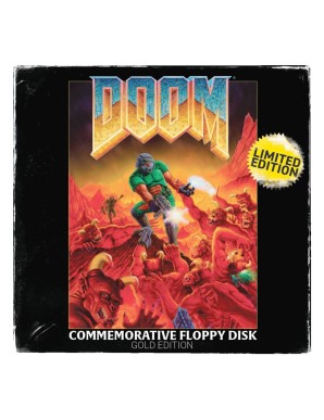 Fanattik Doom Floppy Disk Limited Edition Gold Edition