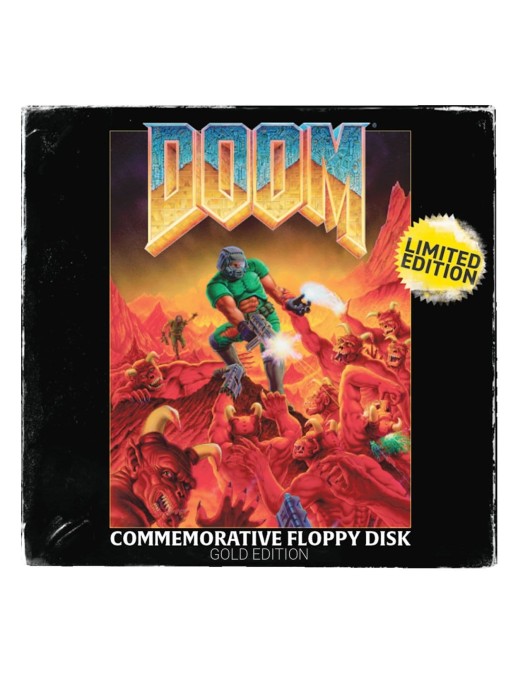 Fanattik Doom Floppy Disk Limited Edition Gold Edition