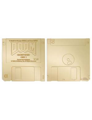 Fanattik Doom Floppy Disk Limited Edition Gold Edition
