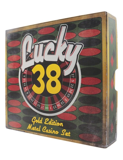 Fanattik Fallout New Vegas Lucky 38 Imitation Gold Limited Edition Casino Set