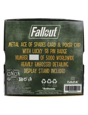 Fanattik Fallout New Vegas Lucky 38 Imitation Gold Limited Edition Casino Set