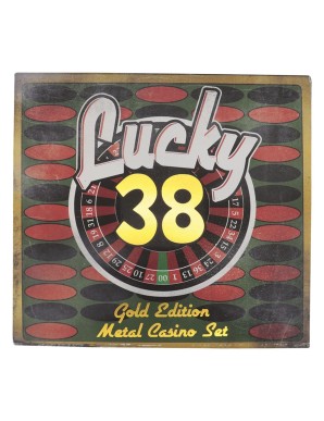 Fanattik Fallout New Vegas Lucky 38 Imitation Gold Limited Edition Casino Set