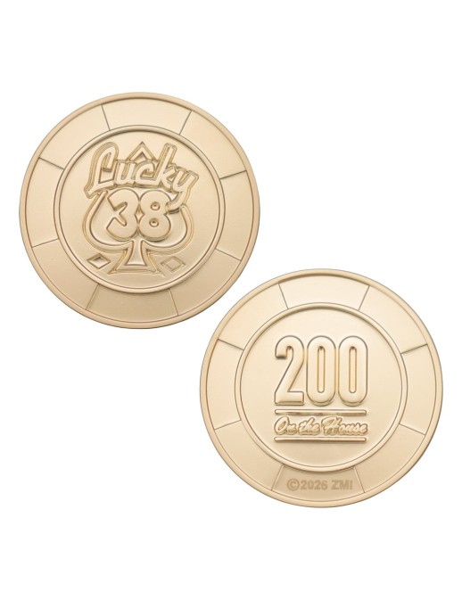 Fanattik Fallout New Vegas Lucky 38 Imitation Gold Limited Edition Casino Set