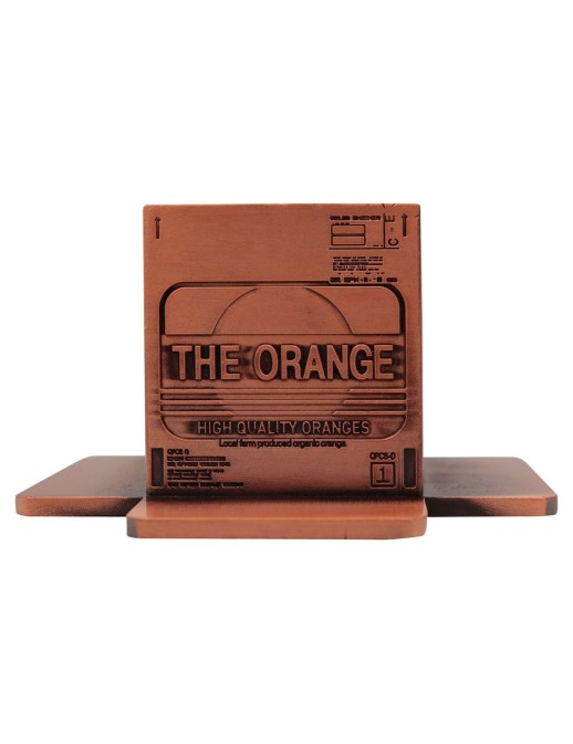 Fanattik Metal Gear Solid 2 Sons of Liberty The Orange Metal Box Limited Edition Replica Antique Gold Edition