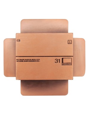 Fanattik Metal Gear Solid 2 Sons of Liberty The Orange Metal Box Limited Edition Replica Antique Gold Edition