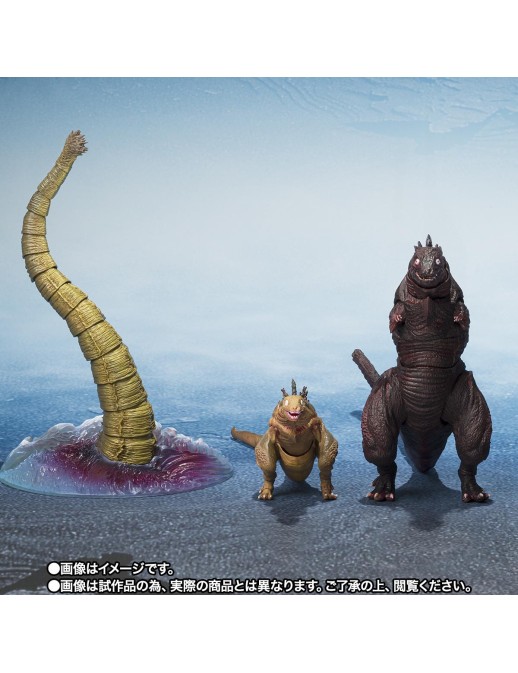Bandai S.H. MonsterArts Shin Godzilla Godzilla 2nd Form & 3rd Form & Giant Unidentified Creature