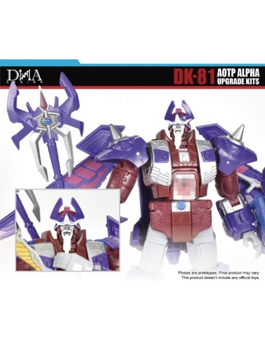 DNA Design DK-81 Upgrade Kits for Transformers Age of the Primes The Thirteen Alpha Trion