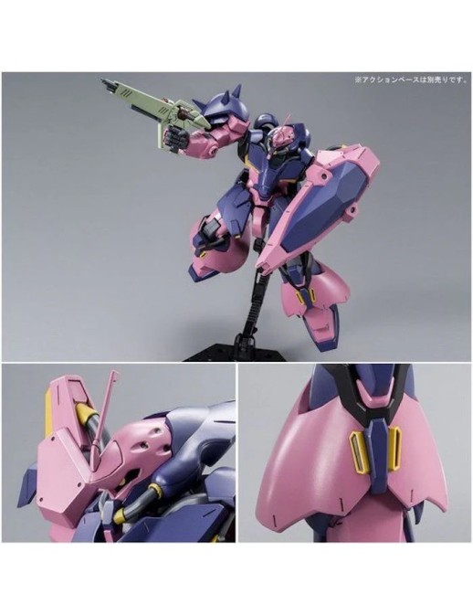 P-Bandai High Grade HGUC 1/144 Mobile Suit Gundam Me02R-F02c Messer Type-F02 Commander Type