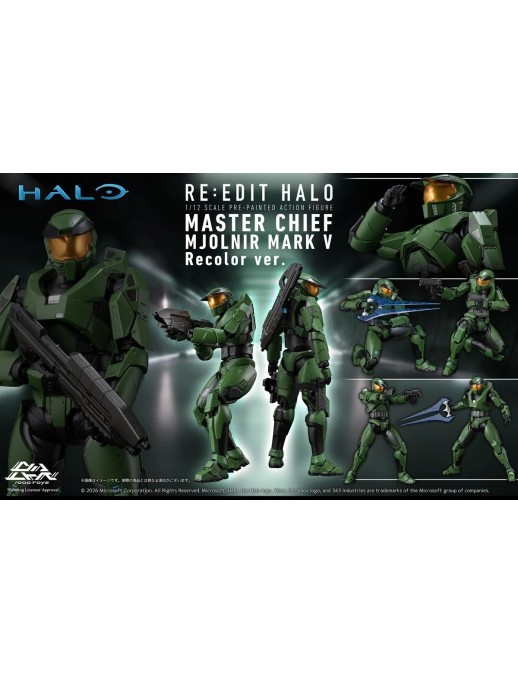 Sentinel Re:Edit Halo Master Chief Mjolnir Mark V Recolor Version
