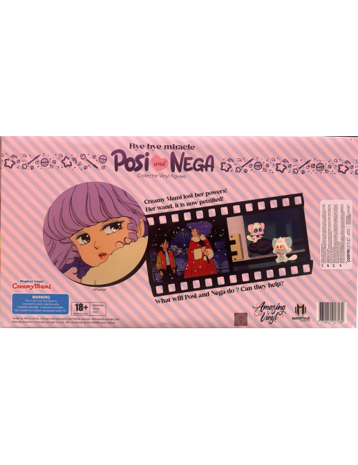 Immortals Europe Amazing Vinyl Magical Angel Creamy Mami Bye Bye Miracle Posi & Nega Exclusive Pearl Edition
